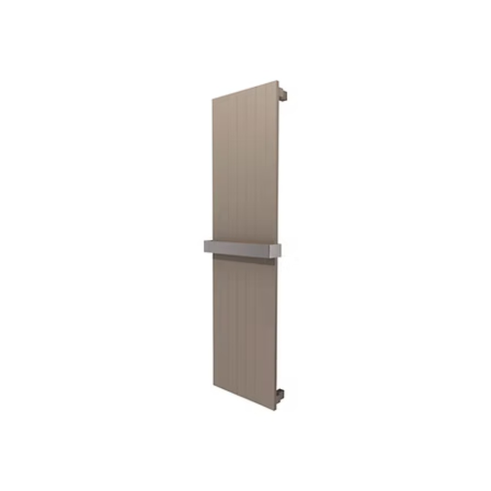Product cut out image of the Radox Nova 1500mm x 420mm Cappuccino Vertical Electric Radiator